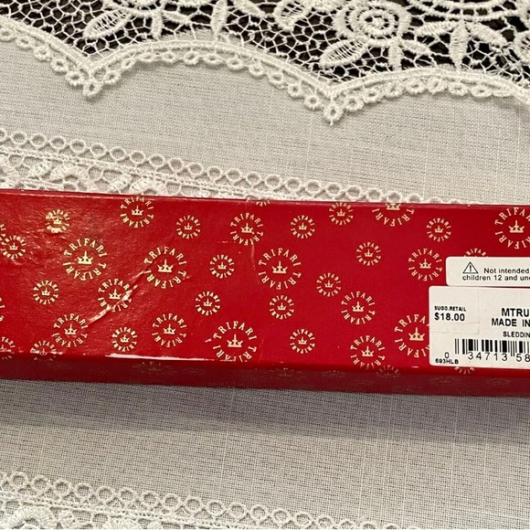 Trifari Bookmark Christmas Snowman - Picture 4 of 5